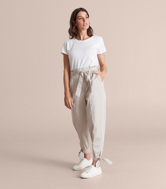 Relaxed Paperbag Trousers