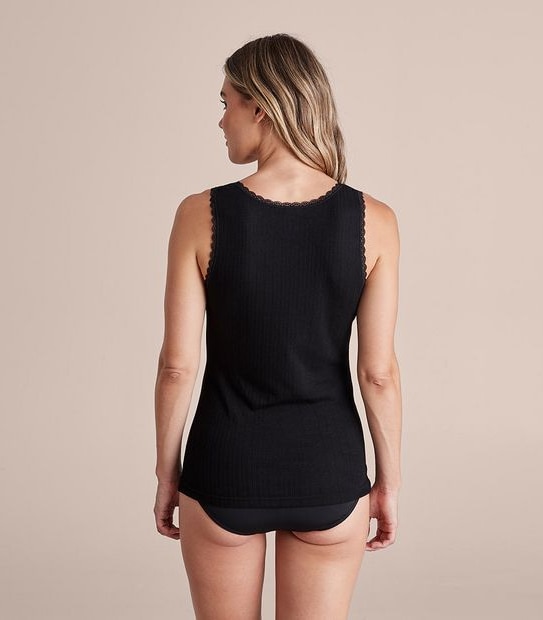 Pointelle Vest