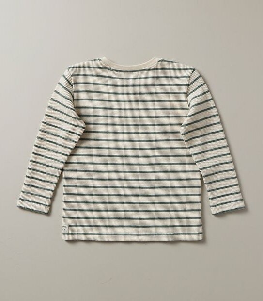 Waffle Long Sleeve Henley Top 6 of 6