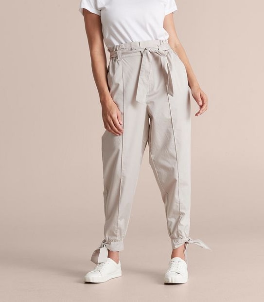 Relaxed Paperbag Trousers
