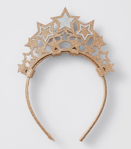 Christmas Glitter Stars Headband