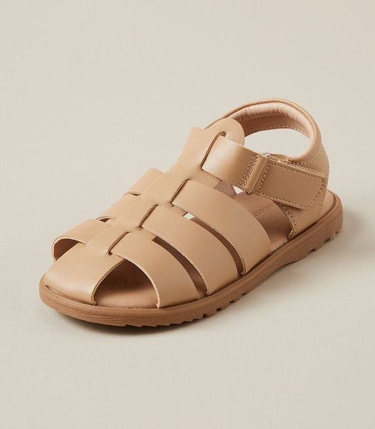 Kids Junior Closed Front Sandals