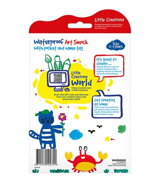 Faber Castell Little Creatives Waterproof Art Smock