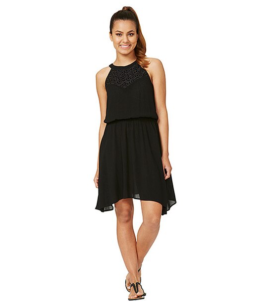 Dannii Minogue Petites Crochet Halter Dress Target Australia