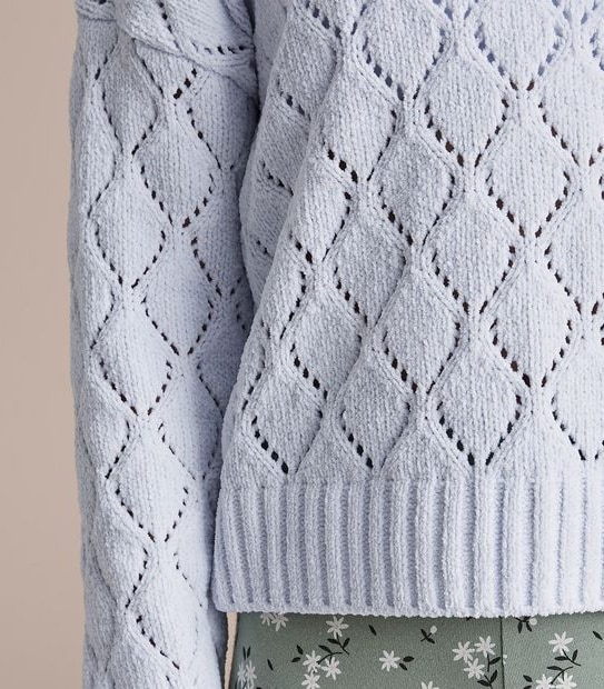 Pointelle Chenille Jumper