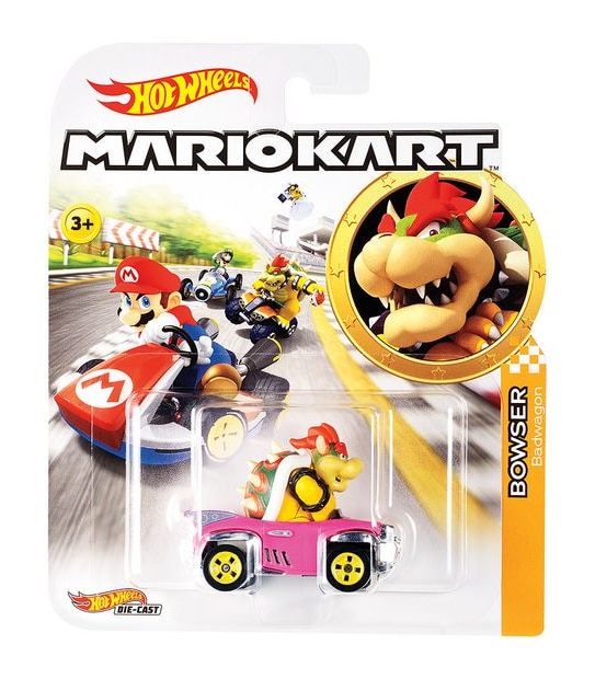 Hot Wheels Mario Kart Character Vehicle - Assorted*