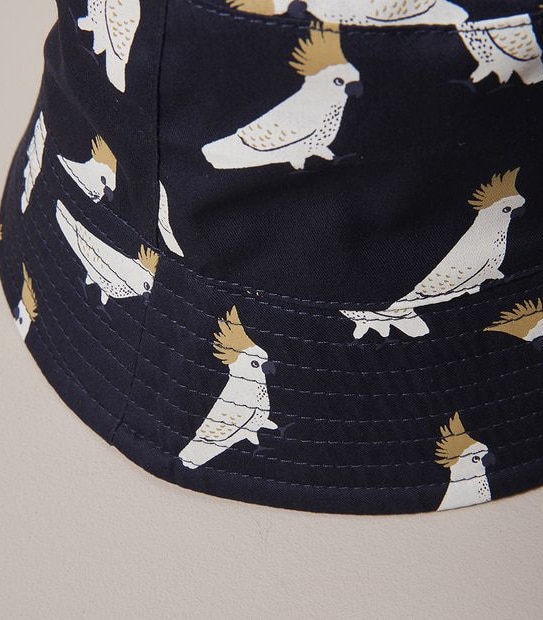Baby Reversible Bucket Hat - Cockatoo 2 of 4