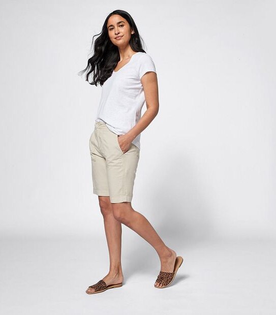 Rib Waist Shorts