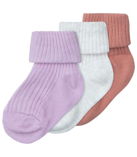 3 Pack Baby Organic Cotton Socks