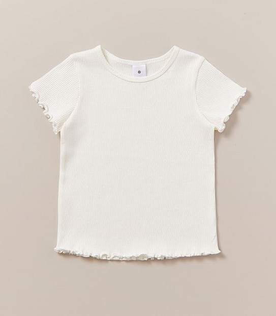 Ribbed T-shirt