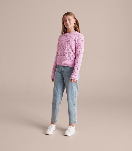 Pointelle Chenille Jumper