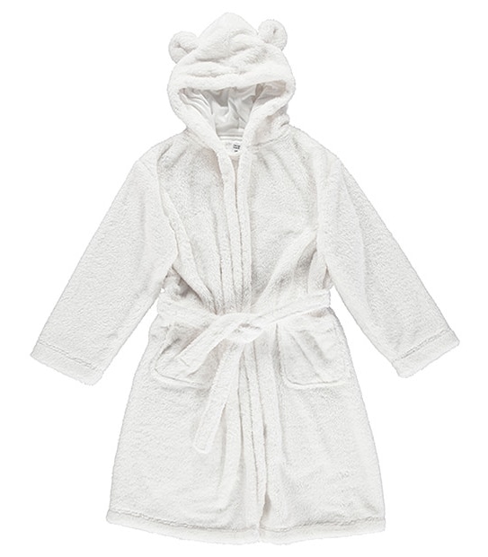 Novelty Hooded Fluffy Gown