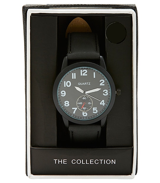 Men's Analogue Watch - Black
