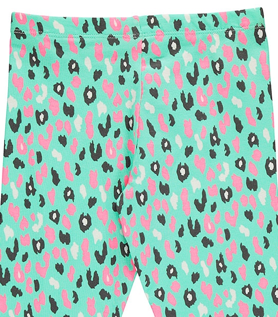 Girls' Full Length Animal Print Leggings