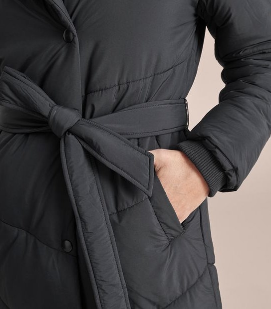 Preview Puffer Belted Coat