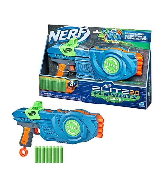 NERF Elite 2.0 Flipshots Flip-8 Blaster