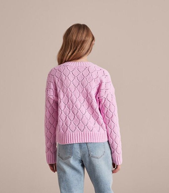 Pointelle Chenille Jumper