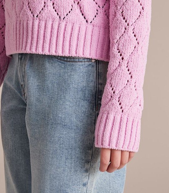 Pointelle Chenille Jumper