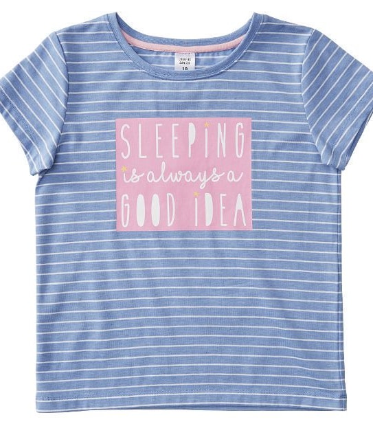 Bedtime Stars Short Sleeve Pyjama Set 2 of 5