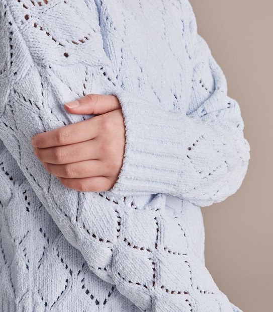 Pointelle Chenille Jumper