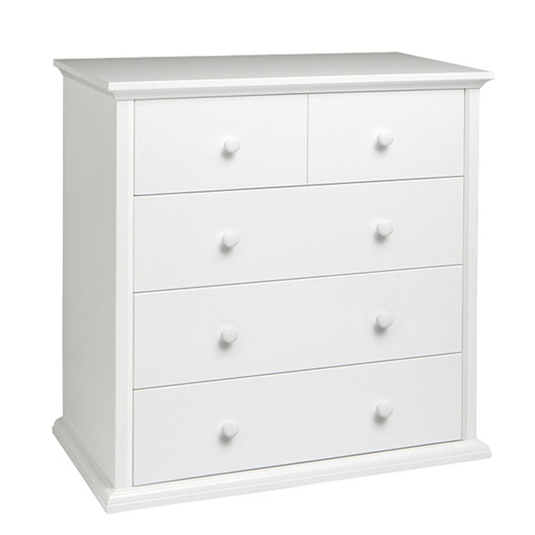 Bebecare Classic Timber 4 Drawer Chest White Target Australia