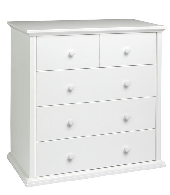 Bebecare Classic Timber 4 Drawer Chest - White