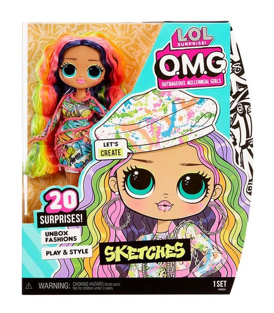 LOL Surprise OMG Core Doll, Series 7, Assorted - Dolls & Accessories