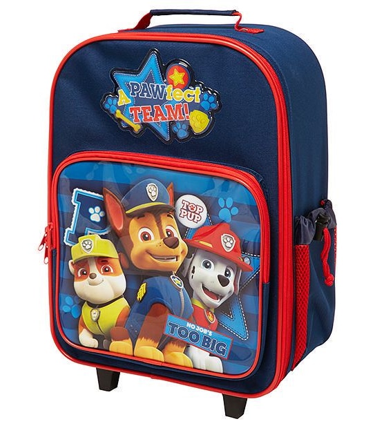 Paw Patrol Soft Shell Rolling Luggage