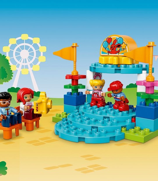 LEGO&reg; DUPLO&reg; Town Fun Family Fair 10841