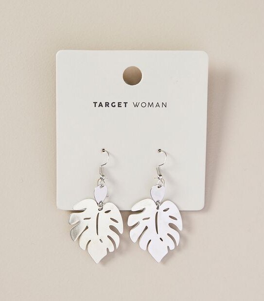 Leaf Drop Earrings