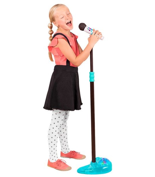 B. toys Mic it Shine Microphone With Stand