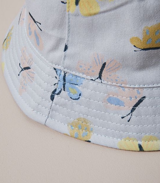 Reversible Bucket Hat - Butterfly