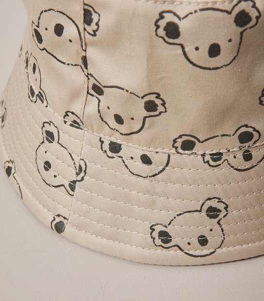 Baby Reversible Bucket Hat - Koala