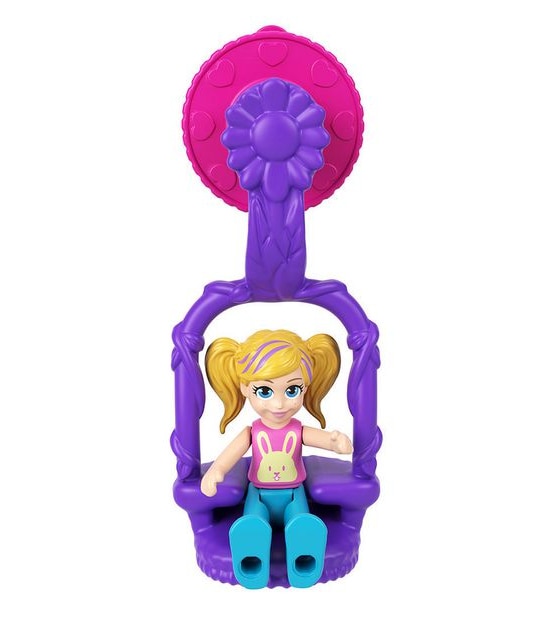 Polly Pocket Pollyville Pet Adventure Treehouse Playset