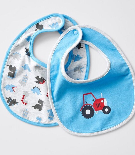 Fashion Bibs 2 Pack