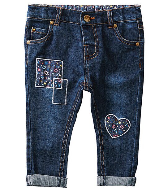 Baby Patchwork Denim Jeans