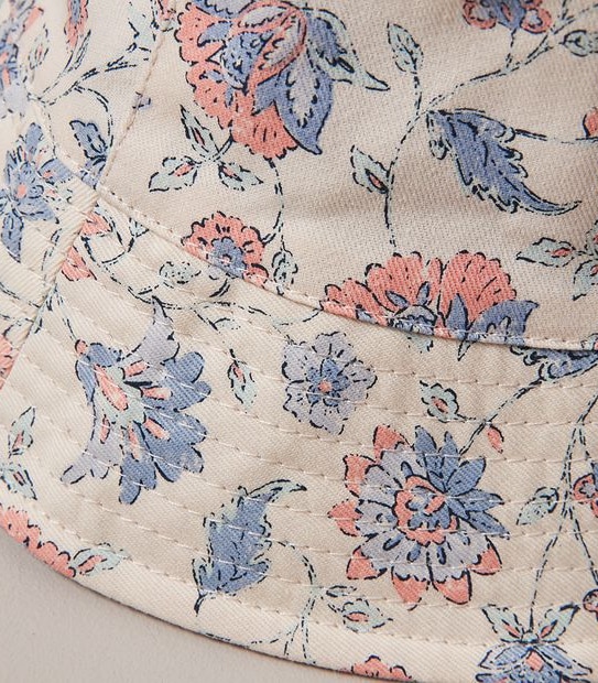 Reversible Bucket Hat - Batik Floral