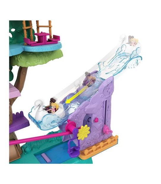 Polly Pocket Pollyville Pet Adventure Treehouse Playset