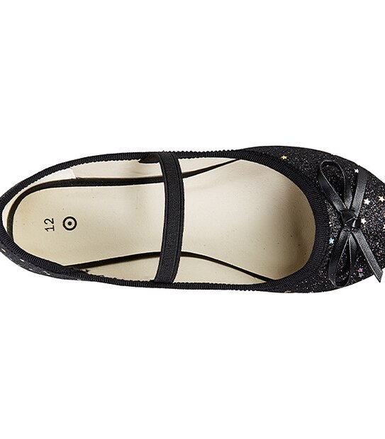 Nadia Junior Ballet Flats - Black