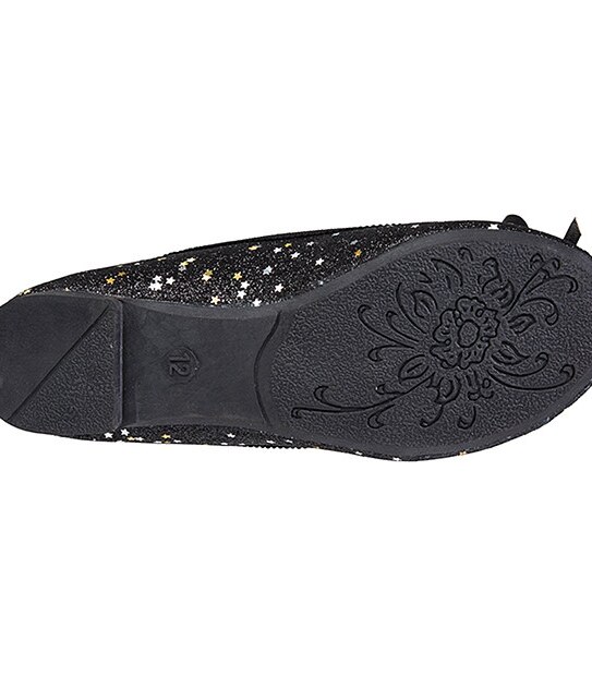 Nadia Junior Ballet Flats - Black
