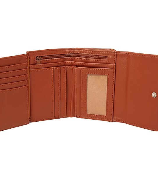 Foldover Wallet - Tan 2 of 2
