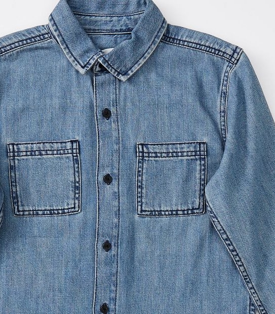 Boys Denim Shirt - Indigo | Target Australia