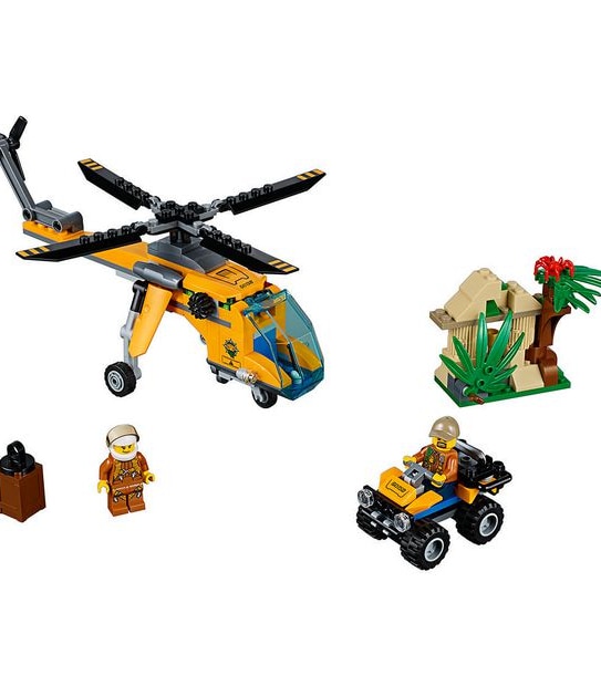 LEGO&reg; City Jungle Explorers Jungle Cargo Helicopter 60158