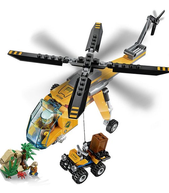 LEGO&reg; City Jungle Explorers Jungle Cargo Helicopter 60158