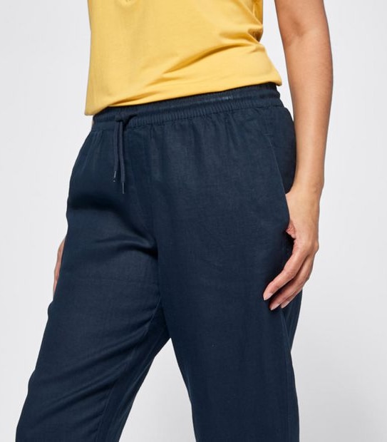 European Linen Jogger Pants