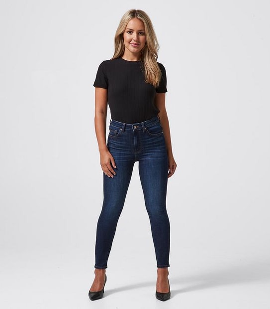 Dannii Minogue Petites High Waist Skinny Denim Jeans