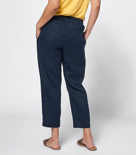 European Linen Jogger Pants