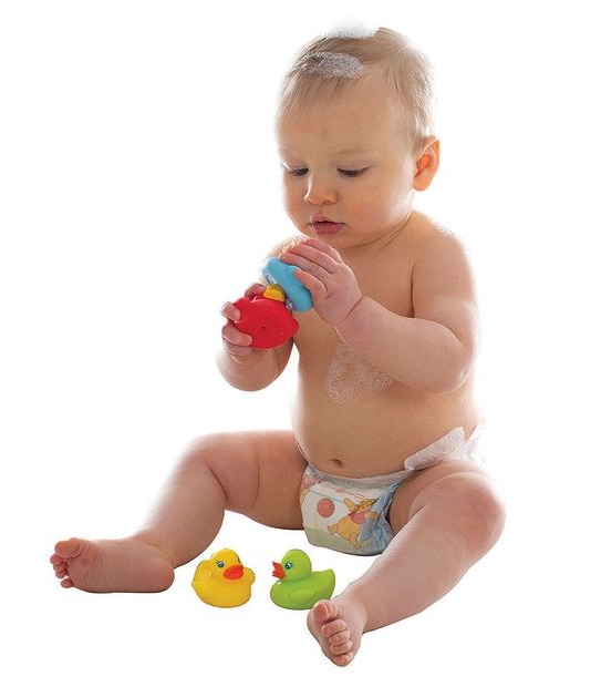 Playgro Bright Baby Bath Duckies