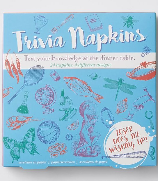 Trivia Game Napkins