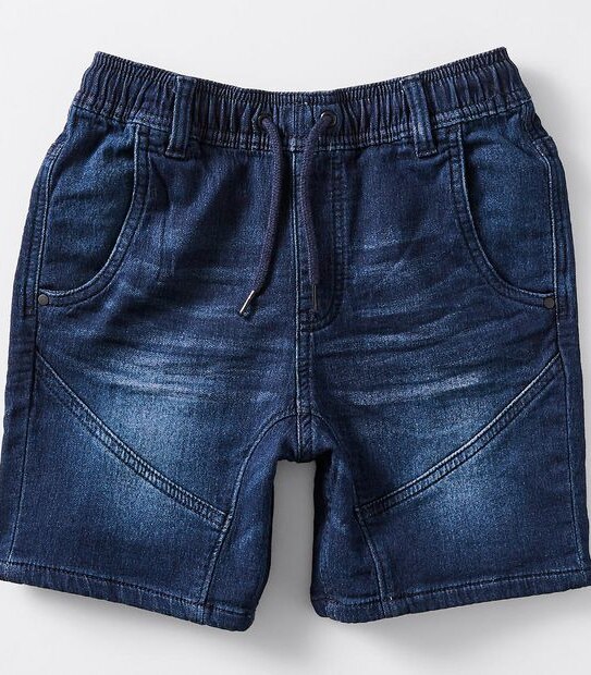 Boys Wonder Denim Terry Shorts Blue Target Australia
